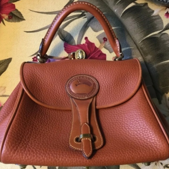 Dooney & Bourke Handbags - Dooney and Bourke Essex Satchel British Tan NEW